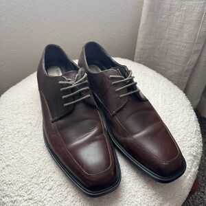 Cole Haan Dark Brown Leather Oxfords